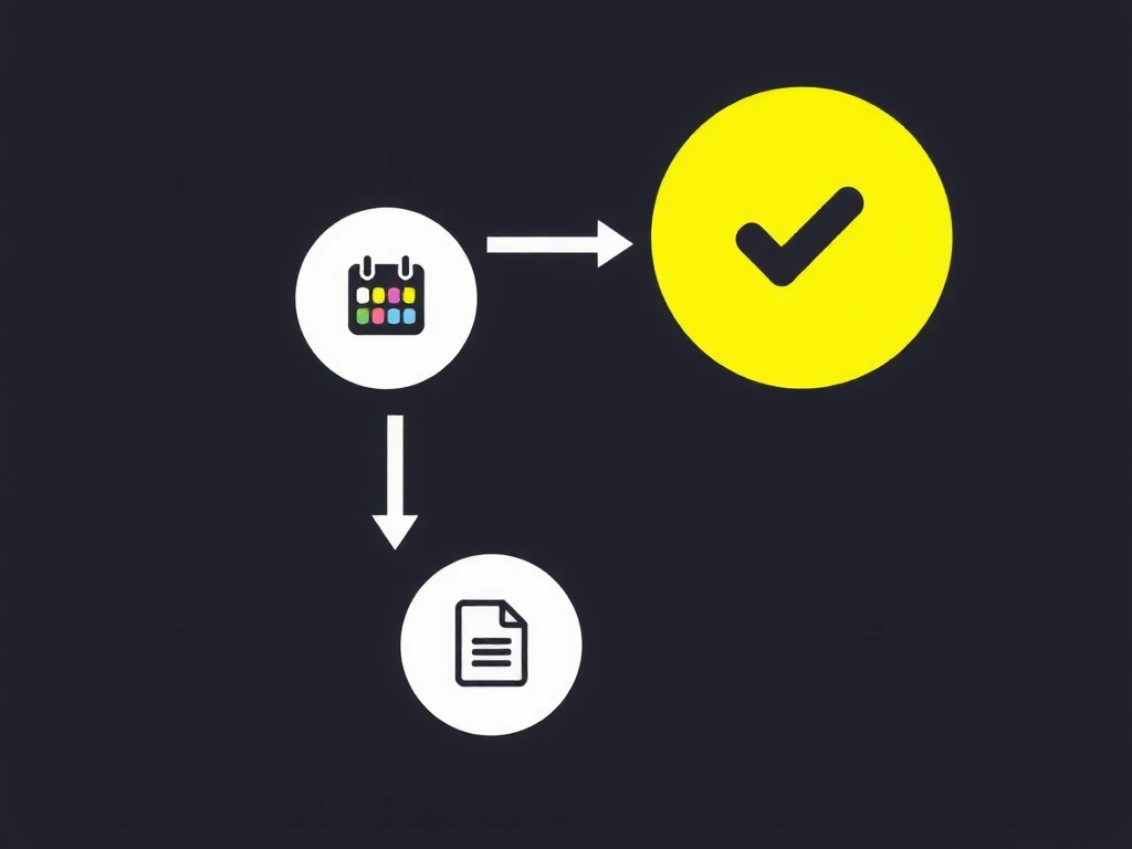 Visueller Pfad der Buchung